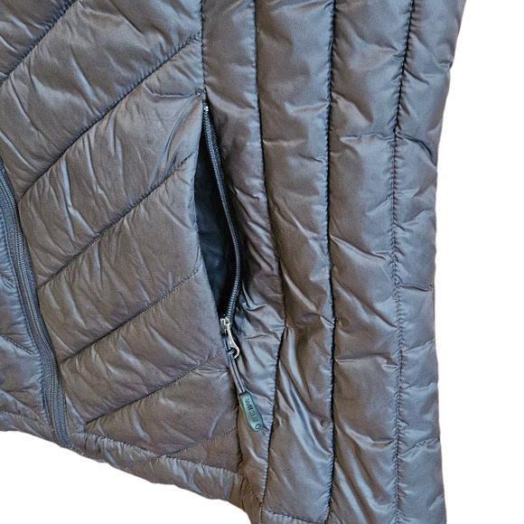 32 Degrees HEAT Women’s Packable Puffer Vest Quilted Dark Grey Size Medium - Picture 3 of 6